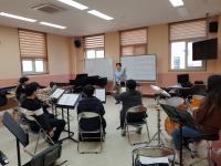 2018 학생전속예술단(학생오케스트라) 입단식 및 수업 모습(3.3.)