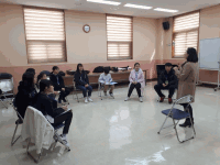2019 학생전속예술단(풍물, 국악, 오케) 입단식 및 수업 모습(3.9.)