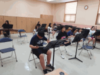 2019.5.25. 학생전속예술단 연습 모습(1)