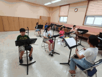 2019.7.13. 학생전속예술단 연습 모습(1)