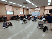 2019.7.27. 학생전속예술단 연습 모습(1)