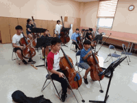 2019.7.27. 학생전속예술단 연습 모습(2)