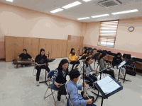 2019.10.5. 학생전속예술단 연습 모습(1)